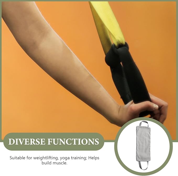 Fitness Sandbag for Weight Training Durable Canvas Sand Bag with Handles for Yoga and Muscle Building Versatile Workout Equipment