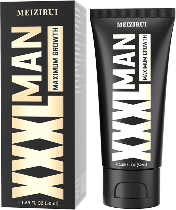 Extra Strength Massage Enlargement Cream for Man – Men's Power Massage Gel with Natural Oil for Increase Size, Huge Thickness, Strength and Prolonged Performance (XXXL MAN Maximum Growth)