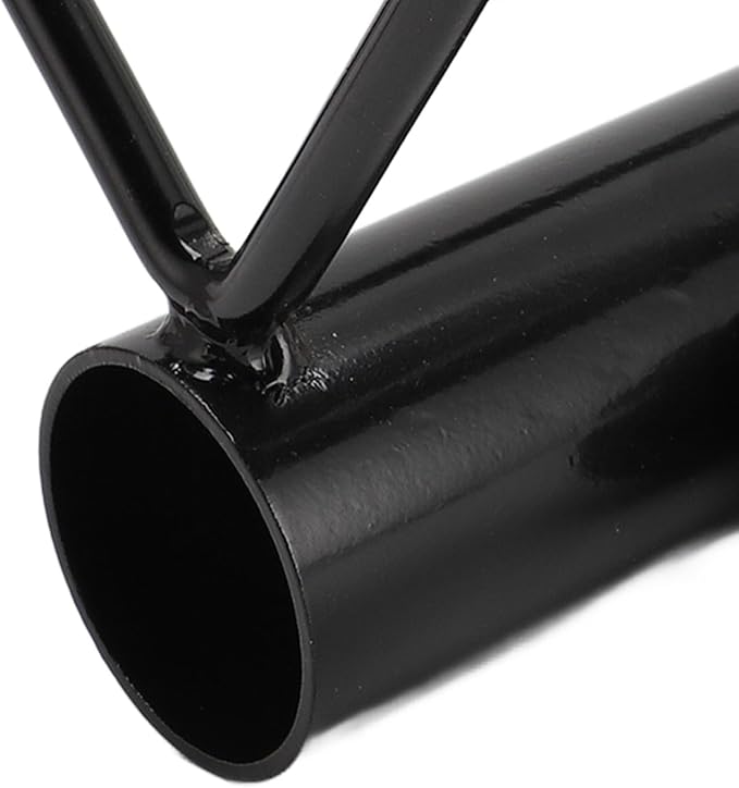 V Bar Landmine Handle Attachment for Barbell Bar, Iron Double D Row Handle, Strength Training Equipment for Home Gym, Secure Locking Knob for Stable Workout, Versatile Fitness