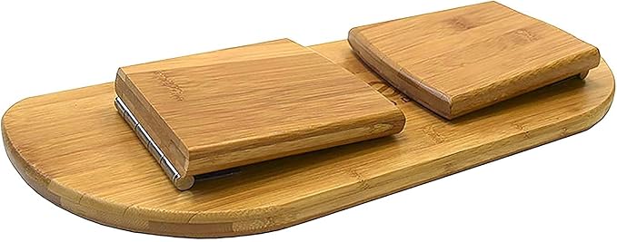 Meditation Bench Foldable, Kneeling Meditation Bench for Deep Meditation, Foldable Meditation Bench Portable Kneeling Chair Yoga Stool for Extended Practice - Includes Carrying Bag