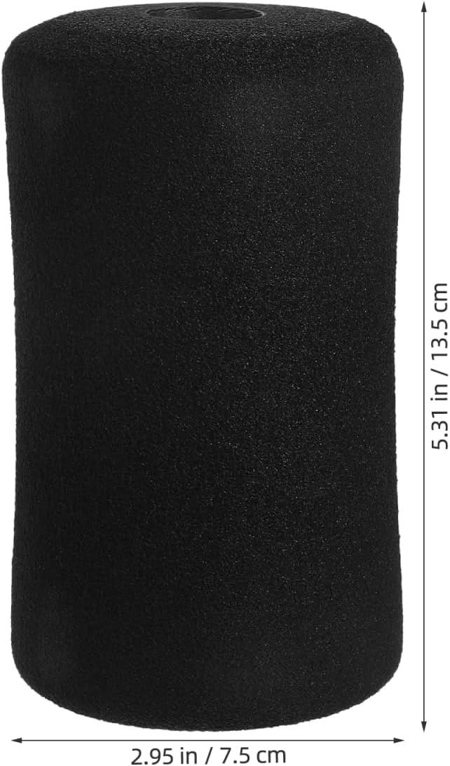 4Pcs Foam Pad Replacement Sleeve for Gym Exercise Equipment Comfortable Sponge Cover for Ab Training and Leg Extension Machines