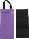 Yoga Sandbag, 3 Colors Zippered Design Oxford Cloth Material Bag, Rollable Foldable Weighted Fitness Bag for Adding Weight and Support