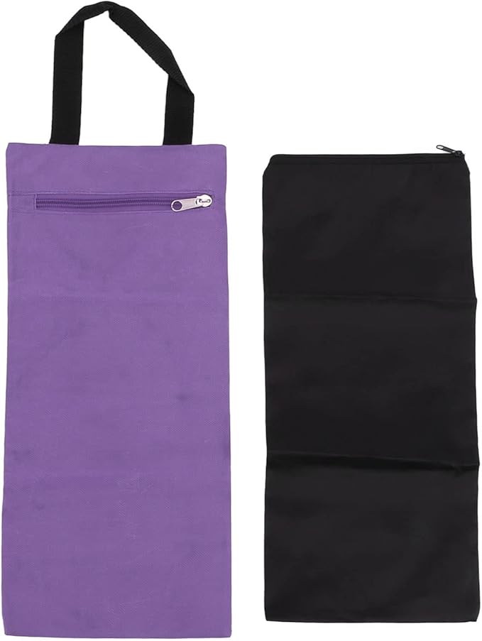 Yoga Sandbag, 3 Colors Zippered Design Oxford Cloth Material Bag, Rollable Foldable Weighted Fitness Bag for Adding Weight and Support