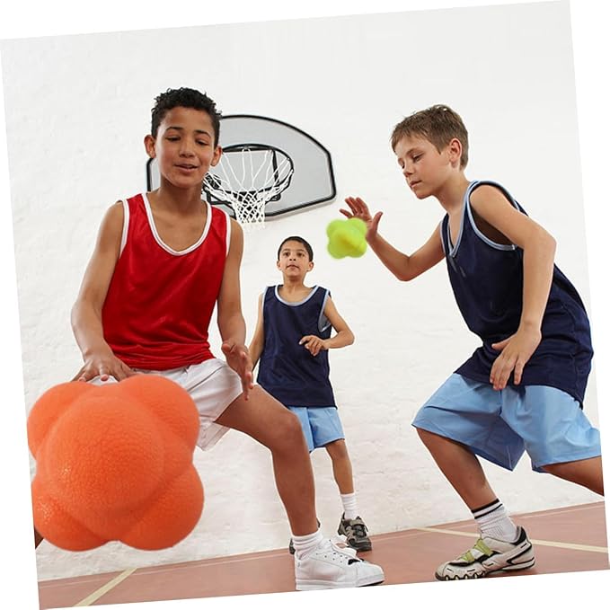 YARNOW 3pcs Reflex Ball Reaction Balls for Workout Sports Training Reflexes Agility Coordination Bounce for Fitness Hand-Eye Coordination