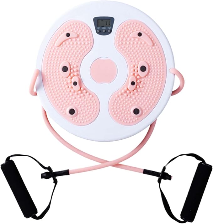 Twist Board - Waist Shaping Training Equipment,Core Twisting Disc with Calorie Count,for Home Gym Office Fitness Enthusiasts Beginners Post-Partum Individuals