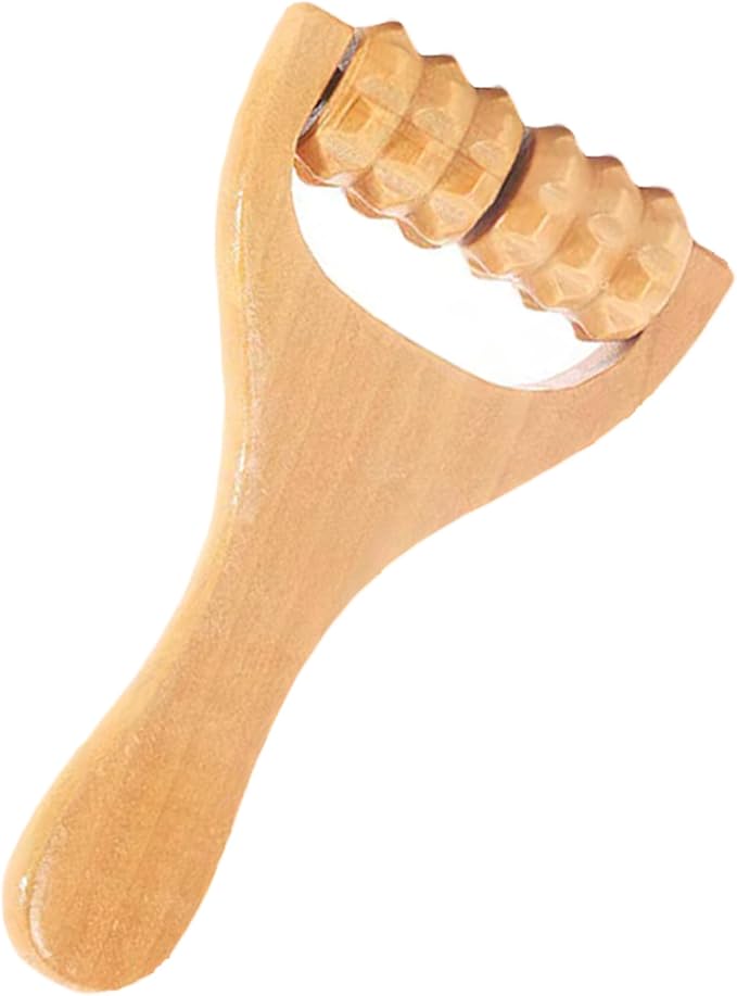 Wooden Massage Roller ，Roller Massager Tool，Wooden Massage Tool for Foot and Back