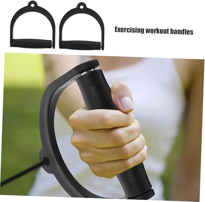 Sosoport Fitness Handle Ergonomic Cable Handles Cable Machine Handles Household Cable Handles Training Workout