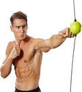 Boxing Reflex Ball Quick Puncher MMA Sports for Training Speed,Focus and Reaction Trainer Green
