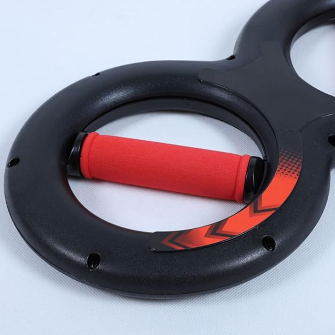 Multifunction 8-shaped Hand Grip Strengthener Wrist Trainer Red 10kg Heavy Grip for Fitness Exercise Supply Forearm and Wrist Strength Training Device