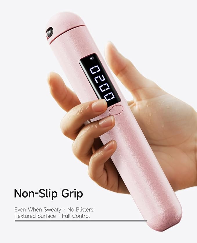 Smart Jump Rope | Accurate Calorie Tracking & 4 Training Modes | Adjustable Steel Wire Rope | Built-in High-Speed Bearings | Type-C Charging | Ideal for Fat Burning, Speed Training & Home Workouts
