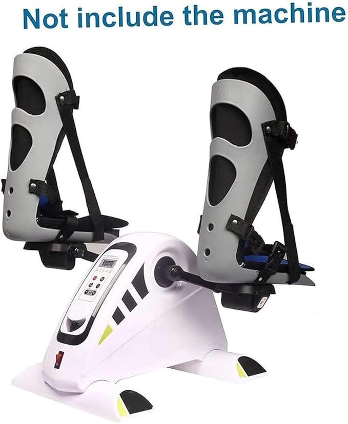 Leg Support for Motorized Pedal Exerciser and Electric Mini Exercise Bike,Fixed Leg Brace,Foot Splints for Electronic Physical Therapy and Rehab Bike Handicap 1 Pair(Small)
