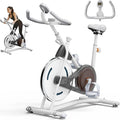 NAYSAYE Exercise Bike, Adjustable Stationary Bikes with Smartphone Mount, Professional Exercise Bike with Digital Pulse Display for Home and Office