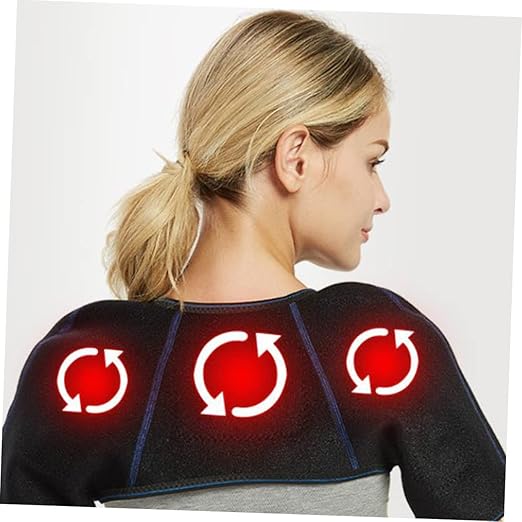 Breathable Support Belt Magnetic Therapy Tool Shoulder and Neck Massager for Shoulder Pad