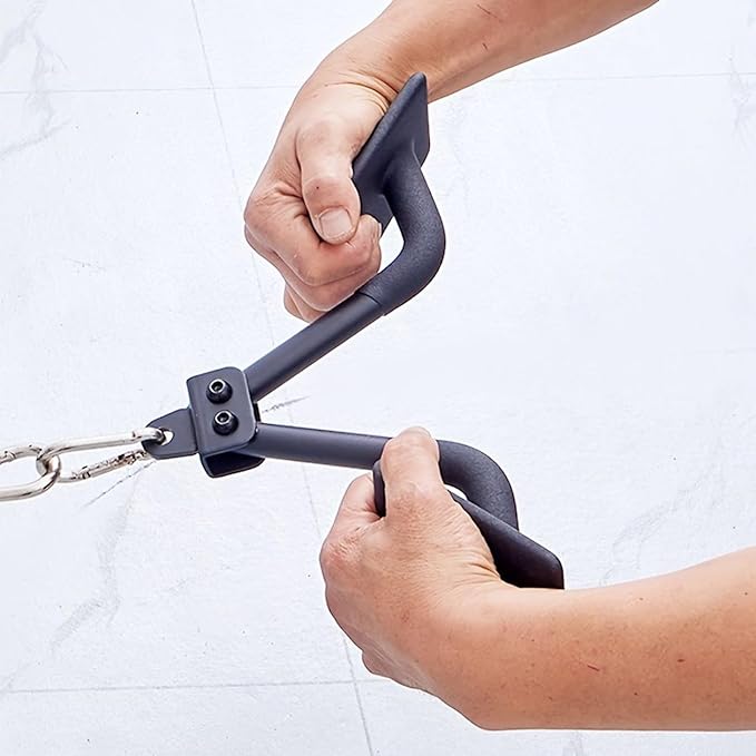 Gym Rope Attachment | Tricep Pull Down Rope - Biceps Exercise Equipment Training Tool for Men Women Arm Strength Back Pulldowns Home Workout