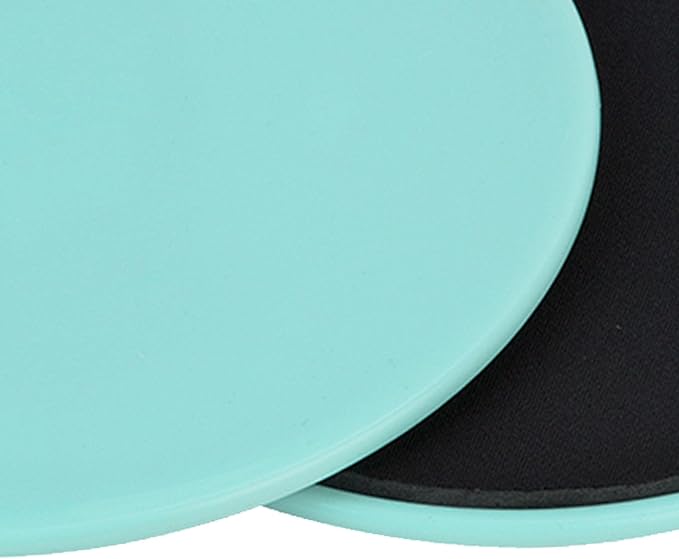 2PCS Fitness Sliding Plate Core Sliders Total Body Workout Sliding Plate Fitness Gliding Plate Equipment for Total Body Exercise Workout