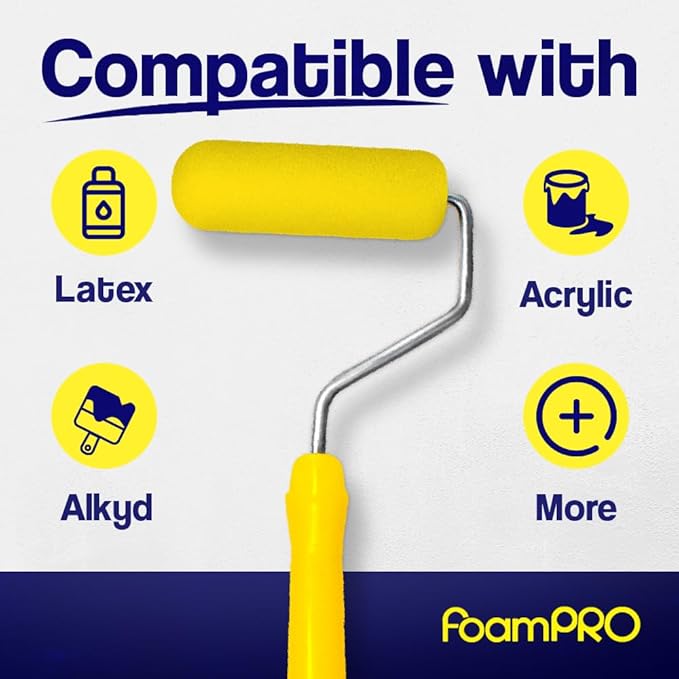 Foampro 64 Foam Paint Roller, Pack of 1