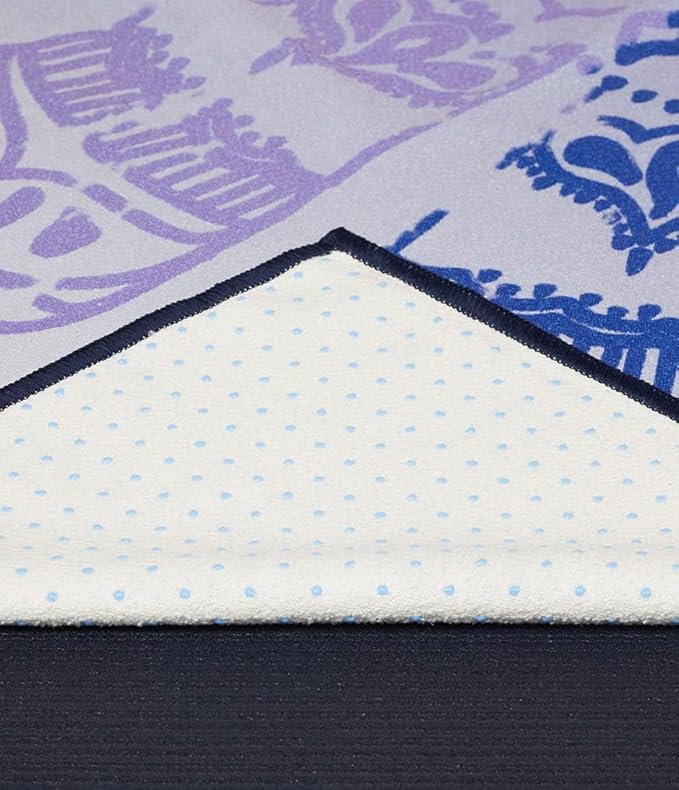 Yogitoes Yoga Hand Towel - Quick Drying Microfiber, Lightweight, Easy for Travel, Use in Hot Yoga, Vinyasa and Power, 16 Inch (40cm)