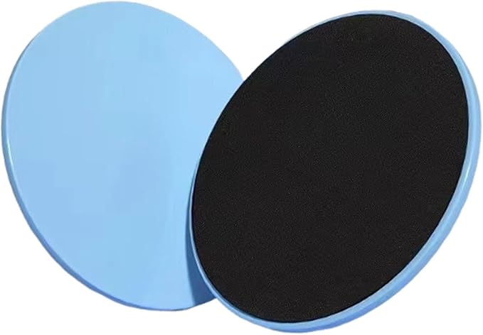 Yiju 2Pcs Core Sliders Double Sided Gliding Discs Portable Workout Equipment for Home Exercise Improve Balance Core Strength
