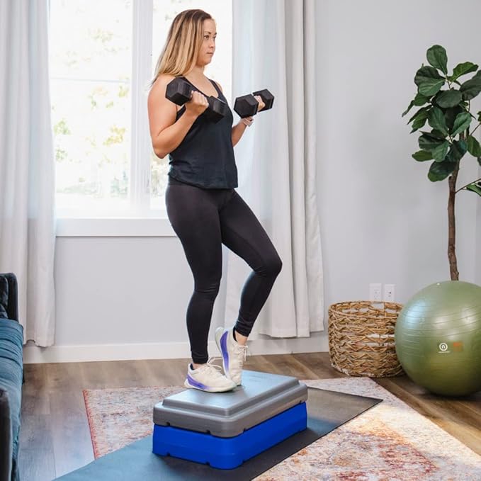 The Step Durable Stackable Step - Aerobic step Platform