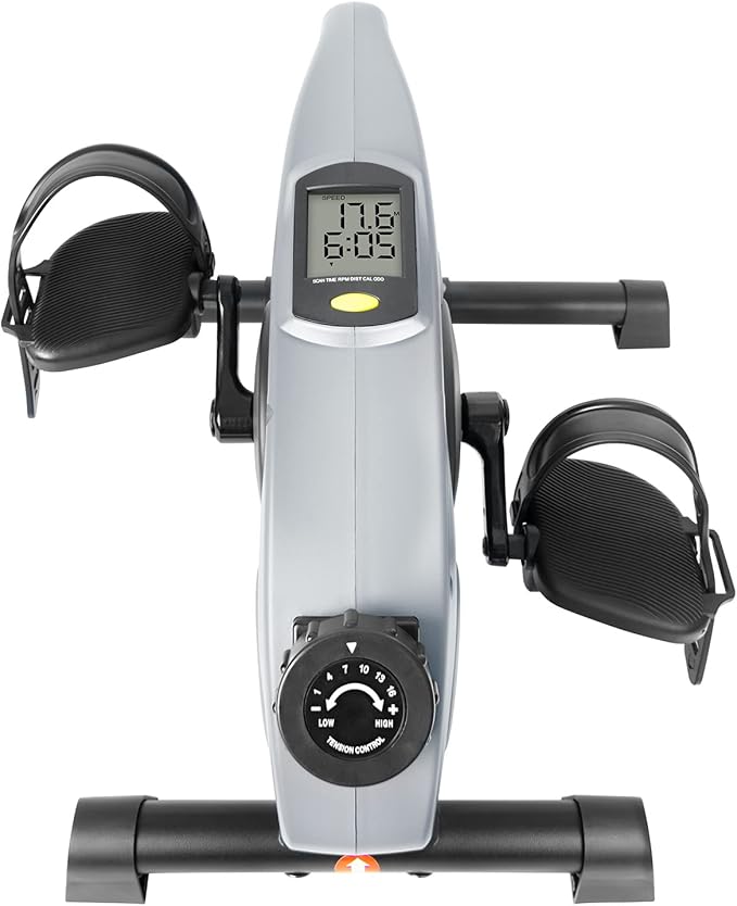 Vaunn Foldable Compact Professional Wrist Arm Leg Strengtheners Pedal Exerciser with Electronic Display for Indoor Exerciser and Physical Therapy