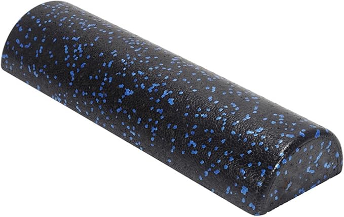 SM SunniMix Half Round Foam Roller Half Roller Foam Multifunctional Gym 18inch Length Massage Column Roller