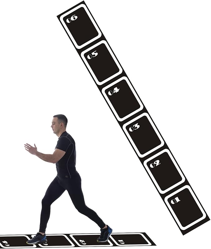 Sports Agility Ladders - Soccer Training Mat | Portable Football Speed Practice Supply Equipment, Agility and Speed Coordination footworkk Drills for Fitness Exercise Gym Gear