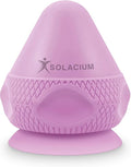 Solacium Mountable Massage Therapy Tool - Multi-Surface Suction Cup Wall Massage Tool for Sore Muscles, Myofascial Release, Stress Relief, Trigger Point and Deep Tissue Massage (Purple)