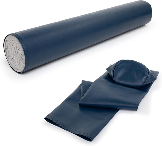 OPTP Foam Roller Cover - Made from Soft, Durable Latex-Free Vinyl - Easily Slides onto 36" x 6" Foam Rollers - Blue