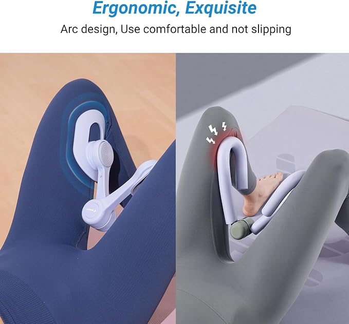 Thigh Master, Kegel Exerciser, Pelvic Floor Muscle Exercise Devices, Workout Equipment for Women, Inner and Outer Thigh Trainer Machine, Home Thighmaster, Electric Fitness Device for Leg, Hip, Glute