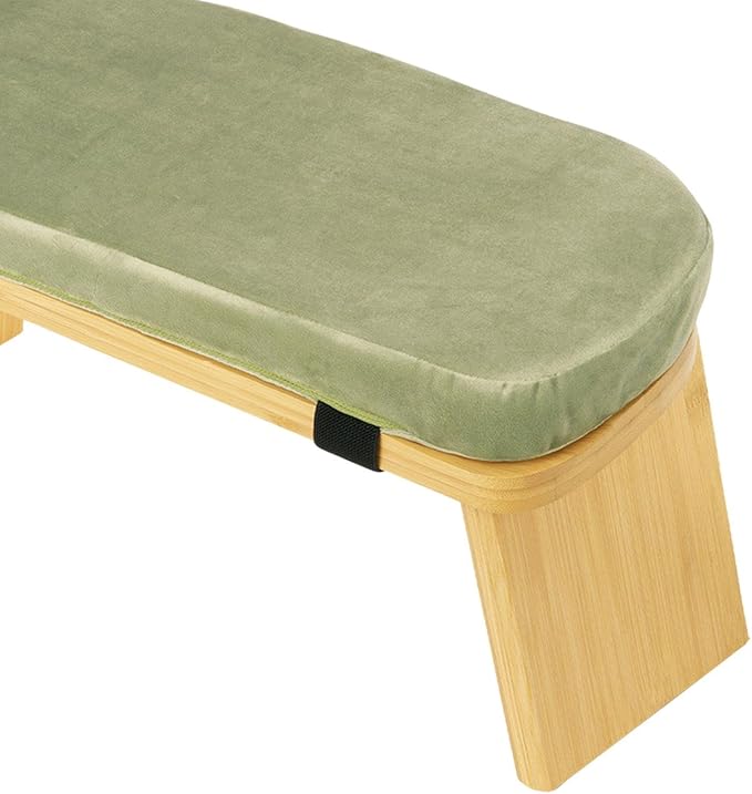 Bamboo Meditation Bench for Sitting and Kneeling, Ideal for and Prayer