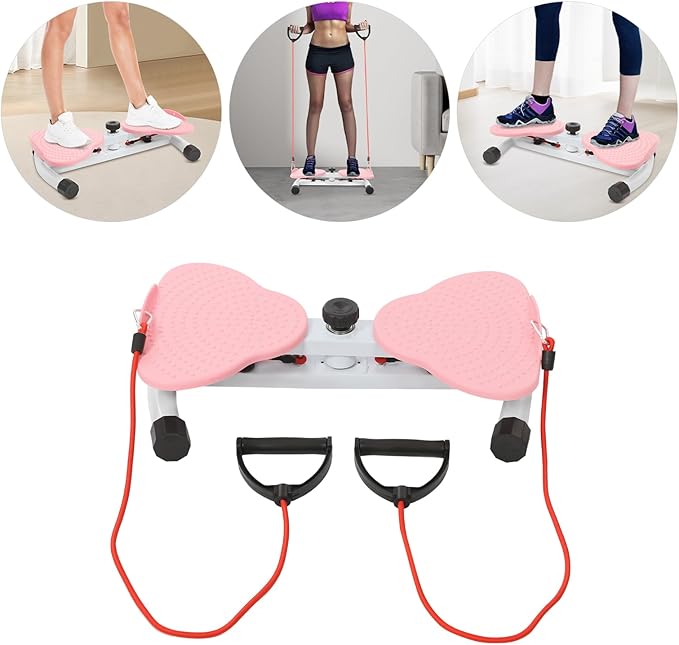 Waist Twister Machine, Ab Twist Board with 220 lbs Weight Capacity, Waist Twister Board Twisting Machine Abs Workout, Home Gym Exercise Equipment for Women Men