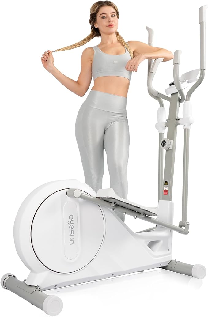 Elliptical Training Machines,Elliptical Exercise Machine for Home with Hyper-Quiet Magnetic Driving System, Elliptical Trainer/330 LBS Loading Capacity