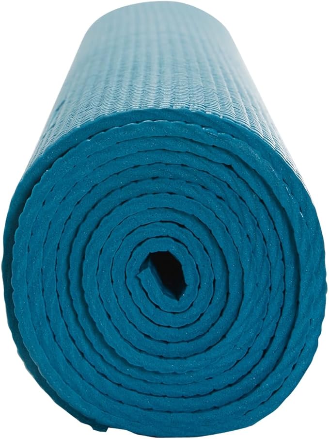 Everyday Yoga Deluxe Mat, Spacious 72"x24" Non-Slip Yoga Mat for Comfortable Home Workouts, 3-5mm Extra Thick