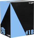 Yes4All 3 in 1 Foam Plyometric Jump Box for Training & Conditioning - Plyo Jump Box for Fitness Workout Exercise