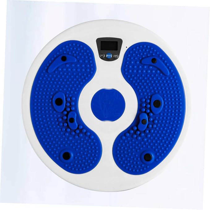 Twisting Waist Disc Fitness Plate Board for Home Use, Electronic Calorie Counter, Multifunctional Abdominal Exerciser without Battery, Household Twist Board Exercise Equipment