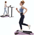 Egofit Walker Pro/Plus Smallest Under Desk Treadmill Walking Pad, Small & Compact Walking Treadmill with Fixed 5% Incline to Fit Desk Perfectly and Home & Office with APP & Remote Control