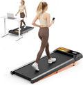 Walking Treadmill Pad with 5% Adjustable Incline and APP Sync, Small Compact Under Desk Treadmills for Home and Office with Remote Control and LED Display, 2.5HP