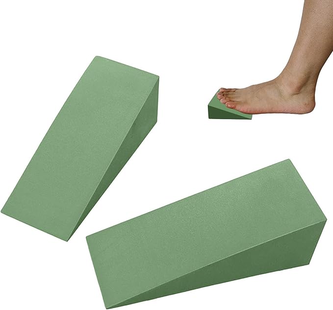 Yoga Wedge Block – Foam Slant Board, Professional Incline Pad | Calf and Ankle Stretching Tool, Knee Support for Pilates Balance, Back Relief Aid for Foot Flexibility, Leg Routine