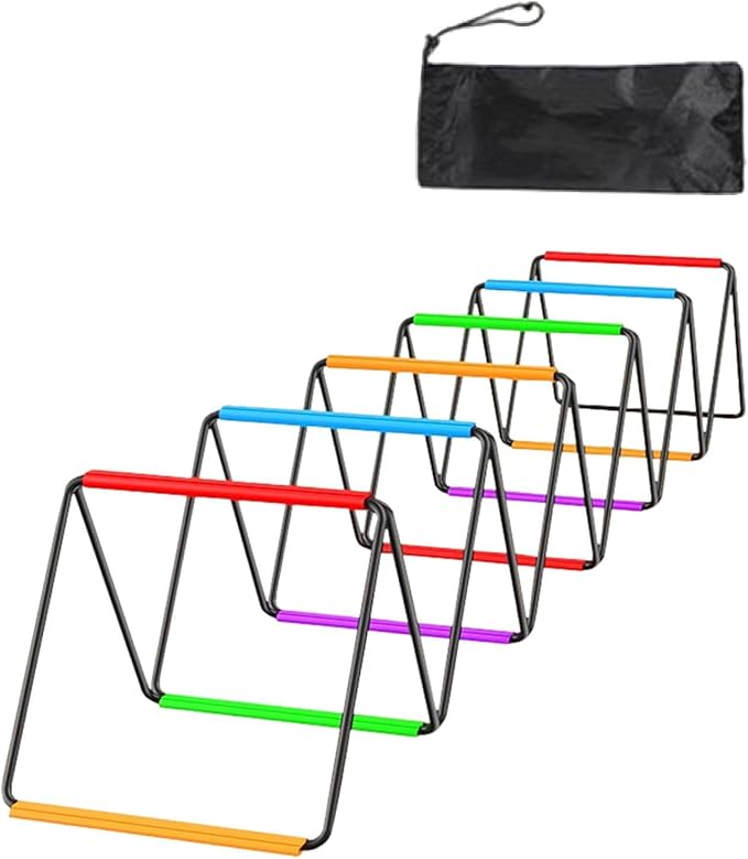 Agility Ladder Football Footwork Ladder for Men Women and Kids Folding Jumping Hurdles for Foot Exercise Fitness
