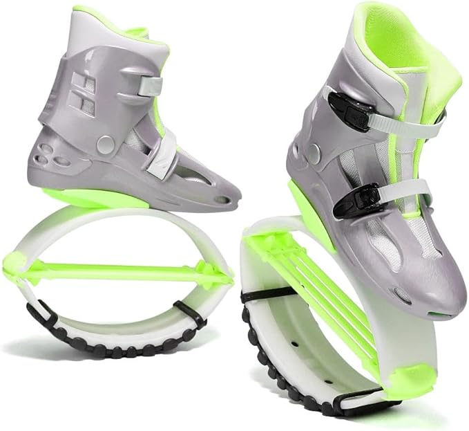 Kangaroo Jump Shoes for Women & Men – Adult Moon Shoes with 4 Springs, Low-Impact Fitness Jumping Boots for Exercise, Weight Loss, Cardio