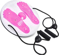 Ab Twist Board with Adjustable Resistance, Non-Slip Waist Twisting Slimming Rotating Disc for Core Training, Exercise Twist Board with Handles for Home Workout Balance and Abdominal Fitness