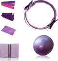 Pilates Essential Kit - Yoga Kits for Home Workout, with Pilates Ring and Ball Set, Resistance Bands for Toning Arms, Thighs/Legs & Core, Yoga Brick and 1.8-Metre Strap