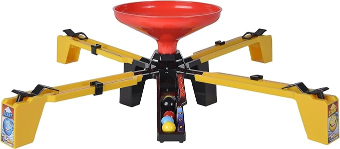 Tornado 606064680 Ball Flash Children's Game from 5 Years - Action-Packed Reaction Game for the Whole Family - for 2-4 Players, Black