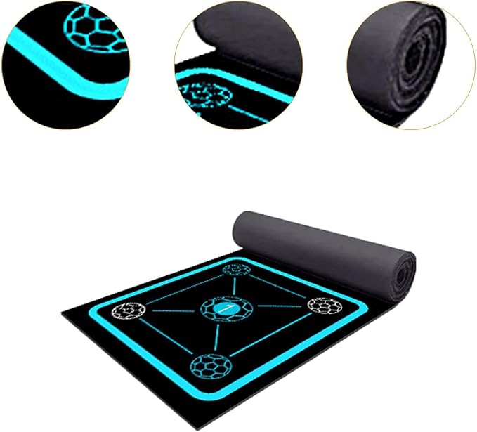 Agility Ladder Mat Speed Ladder Multipurpose Agility Training Equipment Footwork Practice for Soccer Fitness Workout Outdoor