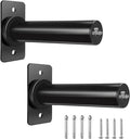 Wall Mounted Weight Plate Holder, Fit 2inch Olympic Weight Plates, Max Weight Capacity 275 lb, Heavy Iron Construction, Mounting Hardware Included