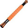 Muscle Roller & Massage Roller Stick for Athletes - Lymphatic Drainage Support, Relieves Muscle Soreness, Cramping & Tightness - Targets Legs, Arms, Back & Calves （Orange - 18inch）