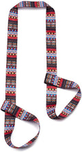 ZOOEASS Yoga Mat Strap, Adjustable Durable Yoga Mat Carrier & Stretching Strap, Multiple Color Choices