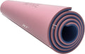 Extra Thick 12mm TPE Exercise Yoga Mat with Strap, 1/2 Inch Non-slip Workout Mat for gymnastics, Pilates, Home, Workout, Gym Floor Fitness