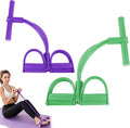 Fashion Puller Exercise, 8 Tube Pedal Resistance Device Detachable and Adjustable Pedal Resistance Device, Stretching Workout Fitness Bands for Arm Weights Exercise Equipment