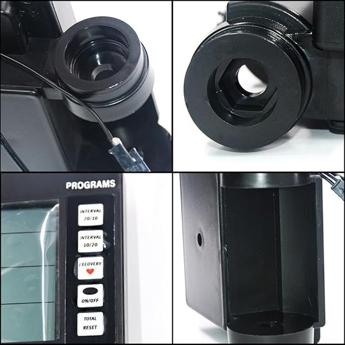 Multifunctional Rowing Machine Counter Speedometer LCD Display Counter Monitor Rower Replacement Parts